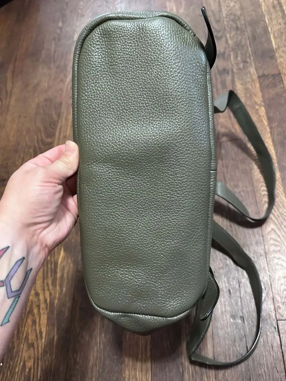Coach Pennie Backpack in Surplus Pebbled Leather (Style No. 6145)
